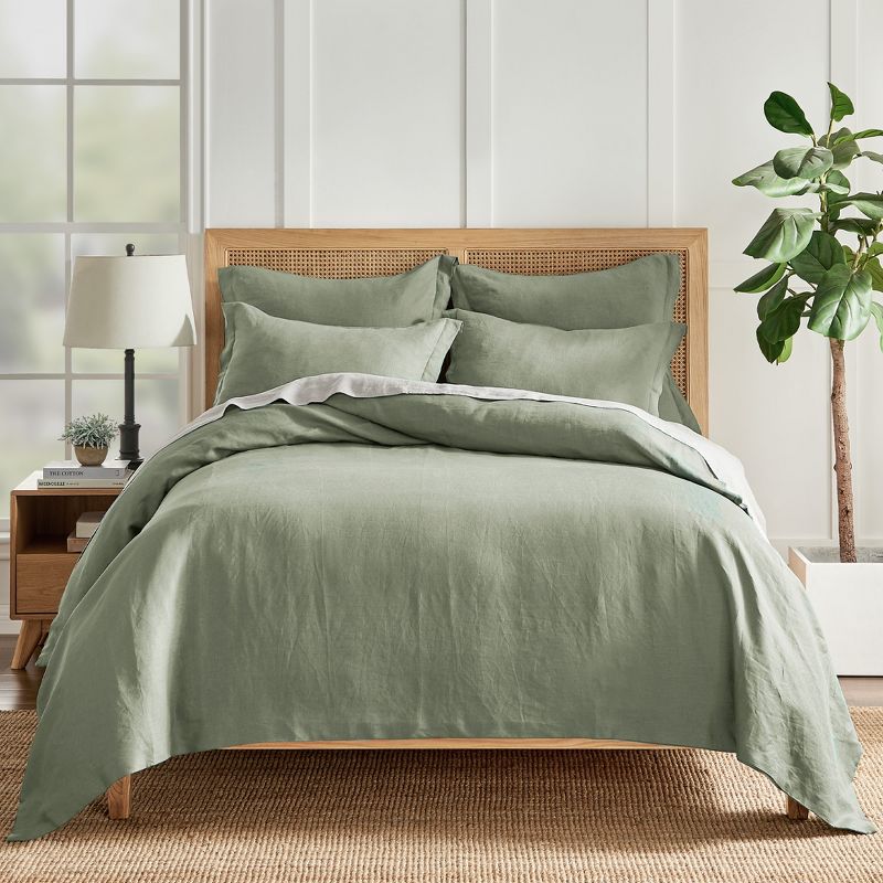 Washed Linen Duvet Cover - Levtex Home, 1 of 8