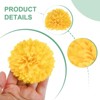 Unique Bargains Silk Fake Chrysanthemum DIY Home Decorations Artificial Flowers 12 Pcs - 2 of 4