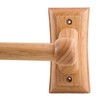 ALFI AB5505 24Inch Double Rack Wooden Towel Bar Bathroom Accessory - 4 of 4