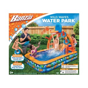 Banzai: Wild Waves Inflatable Water Park and Splash Slide - 1 of 4