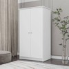 Polifurniture Sweden 2 Door Bedroom Armoire White - 2 of 4