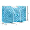 REGALWOVEN Bedroom Non-woven Fabric Clothing Comforter Storage Moving Bags 1 Pc - 2 of 4