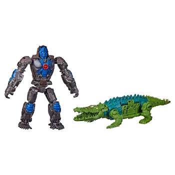 Transformers Rise of the Beasts Optimus Primal and Skullcruncher Action Figure Set - 2pk