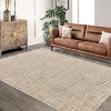 Acekool Area Rug, Modern Washable Non Slip Stain Resistant Soft Low Pile Foldable Carpet for Living Room Bedroom Dining - 2 of 4