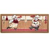 Home Mart Goods Beige Chef Washable Kitchen Runner Mat With Non-Slip Backing - 20"x55" - 2 of 4