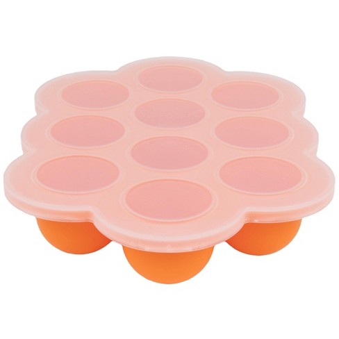 WeeSprout Silicone Freezer Tray w/ Clip on Lid Perfect Food Storage Container for Homemade Baby Food - image 1 of 4