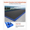 VEVOR Pool Cover Water Bags, 5 Packs 10 Ft, Double Chamber Pool Cover Water Tubes, 0.4mm Thick PVC Bags Weights with Leakproof Screw Cap, Blue - 4 of 4
