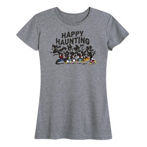 Women's - Disney - Happy Haunting Short Sleeve Graphic T-Shirt - 1 of 4