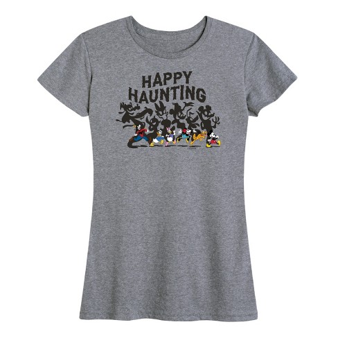 Women's - Disney - Happy Haunting Short Sleeve Graphic T-Shirt - image 1 of 4