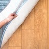 Kaplan Early Learning Sense of Place Indoor Highland Stripe Blue Carpet - 4' x 6' Oval - 4 of 4