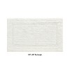 Lux Premium 100% Cotton Ultra-Soft Reversible Bathroom Rug-Durable Tufted Weave, Highly Absorbent Solid Pattern for Multipurpose use - 3 of 4