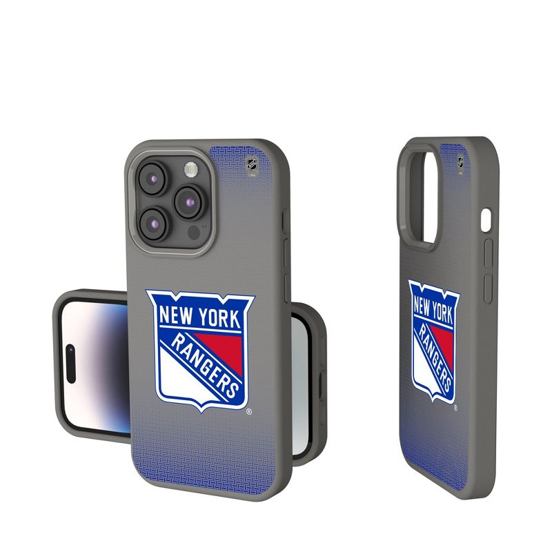 Keyscaper New York Rangers Linen Soft Touch Phone Case, 1 of 8