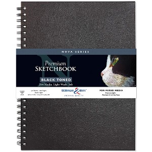 Stillman & Birn Nova Series - Wirebound Sketchbook - Portrait 9 x 12 - 150gsm Grey Paper - 1 of 1