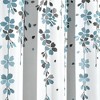 Set of 2 Weeping Flower Light Filtering Window Curtain Panels - Lush Décor - 2 of 4