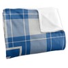 Indiana State University Campus Plaid Spirit Silky Touch Super Soft Throw Blanket 50x60 - 3 of 4