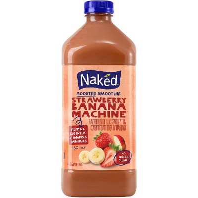 Naked Juice Smoothie Strawberry Banana - 64 fl oz