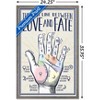 Trends International Palmistry Framed Wall Poster Prints - 3 of 4