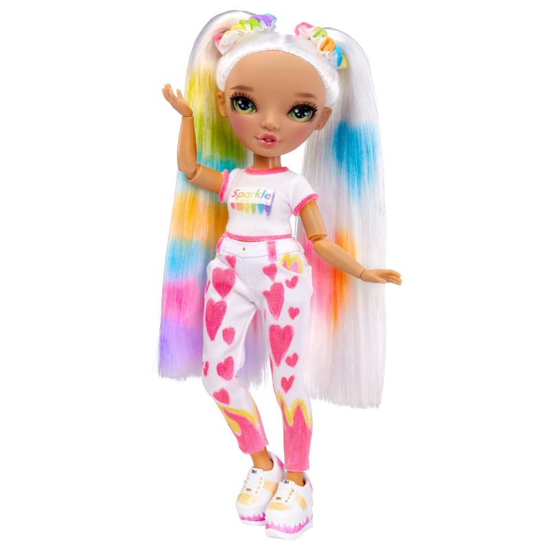 Rainbow High Color &#38; Create DIY Fashion Doll - Green Eyes/Straight Hair, 5 of 10