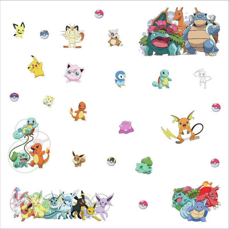 Pokemon Favorite Character Peel and Stick Kids&#39; Wall Decal - RoomMates, 3 of 8