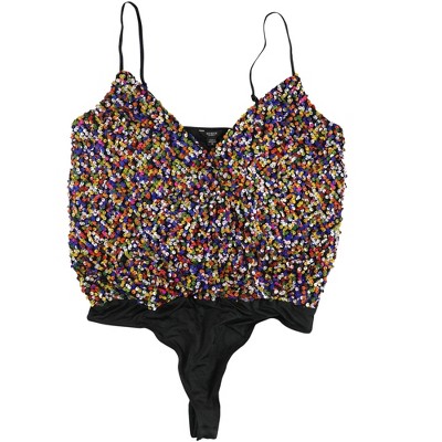 GUESS Womens Rico Bodysuit Jumpsuit