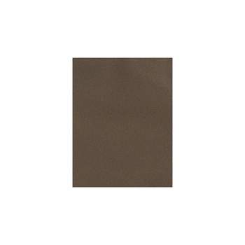 LUX 105 lb. Cardstock Paper 8.5" x 11" Chocolate 500 Sheets/Pack (81211-C-25-500)