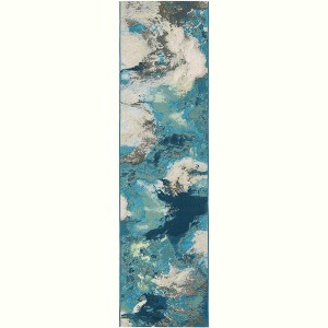Unique Loom Outdoor Modern Rip Area Rug - 1 of 4