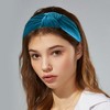 Unique Bargains Women's Velvet Knotted Headbands 1.2" Wide - 2 of 4