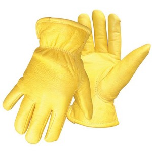Boss Therm Men's Indoor/Outdoor Insulated Driver Gloves Yellow XL 1 pair - 1 of 1