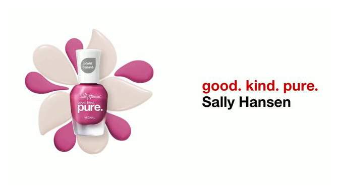 Sally Hansen good. kind. pure. Nail Color - 0.33 fl oz, 2 of 16, play video