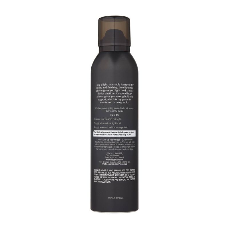 Kristin Ess Hair Refine Signature Finishing Hairspray for Hair Styling - Flexible Hold - 7.5 oz, 3 of 11