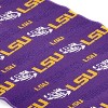 NCAA LSU Tigers 40"x72" Beach Towel: Sports Team Logo Plush - 3 of 3