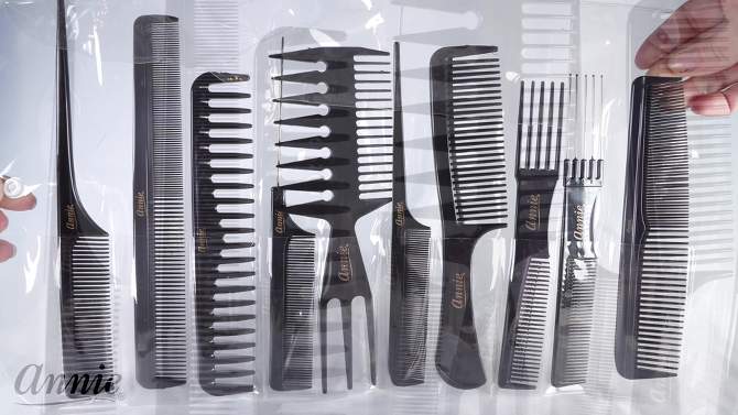 Annie International Hair Comb Set - 10ct, 5 of 6, play video