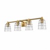 Elk Home Pulsate 4 - Light Vanity in  Satin Brass - 3 of 4