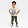 Toddler Boys' Lilo & Stitch 'Be Happy' Printed T-Shirt - Off-White - 3 of 3