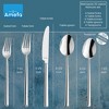 Amefa Metropole 20-Piece Premium 18/10 Stainless Steel Flatware Set, High Gloss Mirror Finish, Silverware Set Service for 4, Rust Resistant Cutlery - 3 of 4