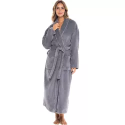 Alexander Del Rossa Women's Classic Winter Robe, Plush Fleece Bathrobe