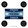 Evergreen Come Back with Tickets University of North Carolina 28" x 16" Woven PVC Indoor Outdoor Doormat - 3 of 4