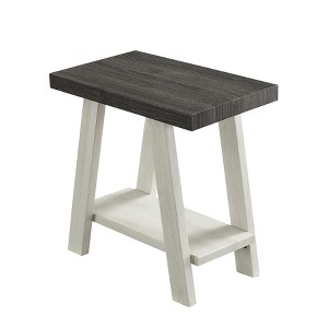 NicBex Modern Rectangle Wood Coffee Table Set of 3 with Open Storage Shelf for Living Room and Bedroom - 1 of 4