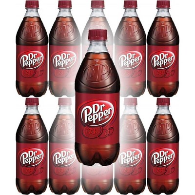 Dr. Pepper Soda - 20 Fl Oz Bottle (Pack of 8)