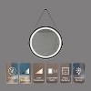32inch Bathroom Led Classy Vanity Mirror with focused backplane,Black aluminum alloy frame,High Lumen,Dimmable Touch,Wall Switch Control, Anti-Fog - 3 of 4