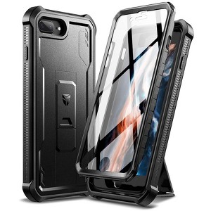 Dexnor for iPhone 8 Plus Case, iPhone 7 Plus Case, [Built in Screen Protector and Kickstand] Military Grade Protection Shockproof Phone Case - 1 of 1