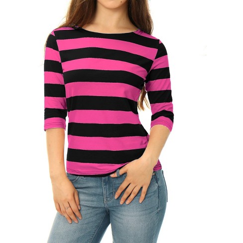 ToBeInStyle Women's Long Sleeve Round Scoop Neckline T-Shirt : :  Clothing, Shoes & Accessories