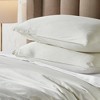 100% Cotton Linen Texture Vintage Wash Percale Duvet Cover Set by Blue Nile Mills - 4 of 4