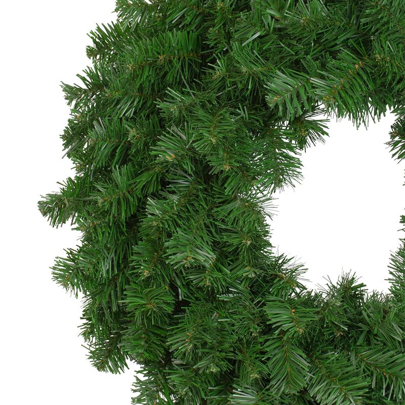 Northlight 30" Unlit Deluxe Windsor Pine Artificial Christmas Wreath, 4 of 7