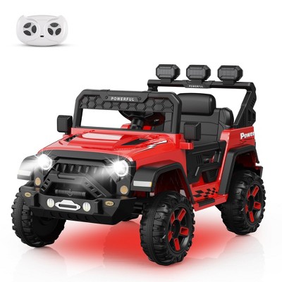 Kids Electric Vehicle for Ages 3-6, 12V Battery Powered Ride On Car with 2.4G Remote Control