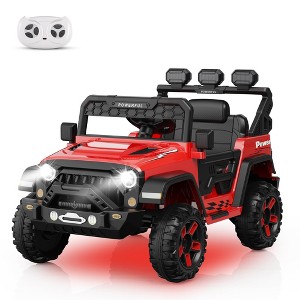 Kids Electric Vehicle for Ages 3-6, 12V Battery Powered Ride On Car with 2.4G Remote Control - 1 of 4