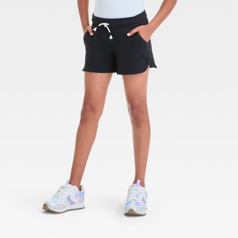 Girls' Knitted Pull-On Shorts - Cat & Jack™ Black XS