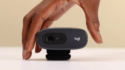 Logitech C270 3.0mp Webcam - Black : Target