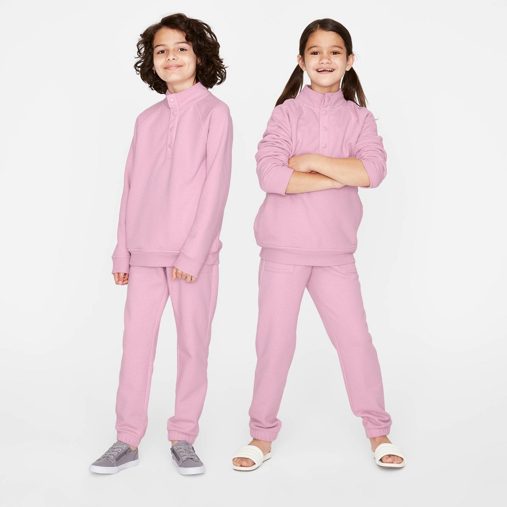 Kids' Pullover Sweatshirt - Cat & Jack Lilac M, Purple