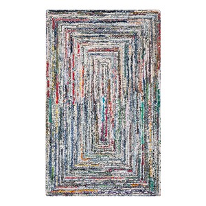 Swirl Tufted Accent Rug 3